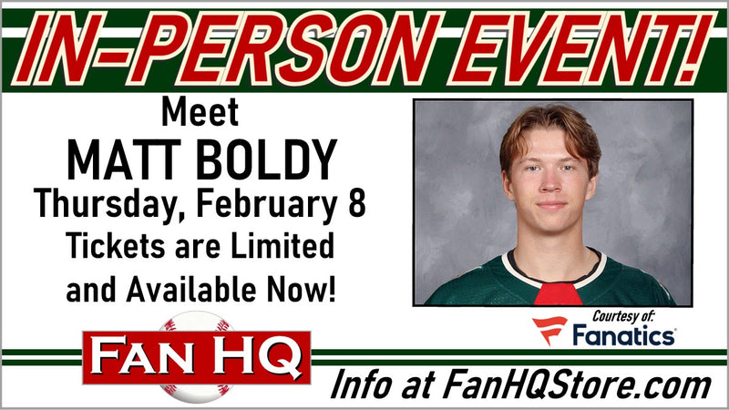 Meet MATT BOLDY at Fan HQ! - February 8, 2024