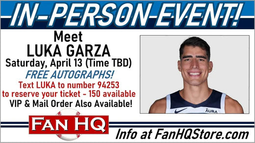 Meet Wolves Fan Favorite LUKA GARZA! Saturday, April 13 - FREE Autographs!