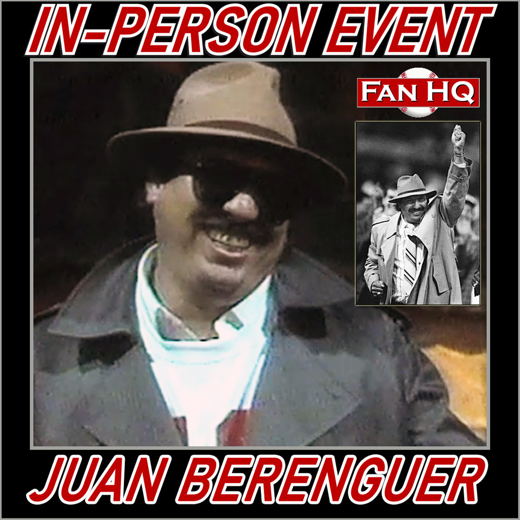Juan Berenguer Autograph Event