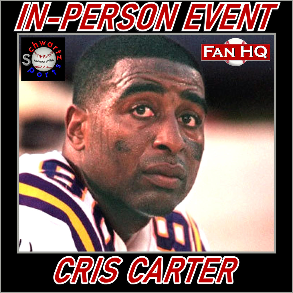 Cris Carter In-Person Event