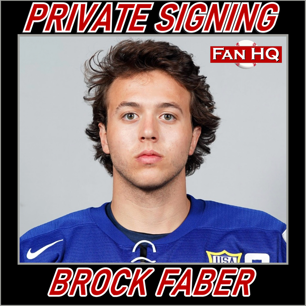 Brock Faber Private Signing