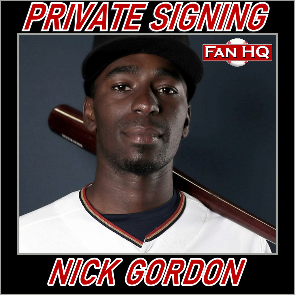 Nick Gordon Private Signing