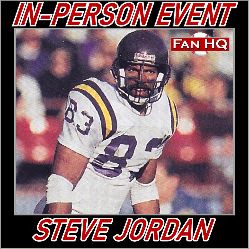 Steve Jordan In-Person Event