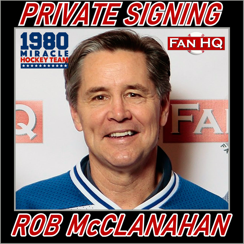 Rob McClanahan Private Signing