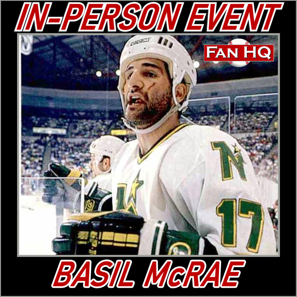 Basil McRae In-Person Event