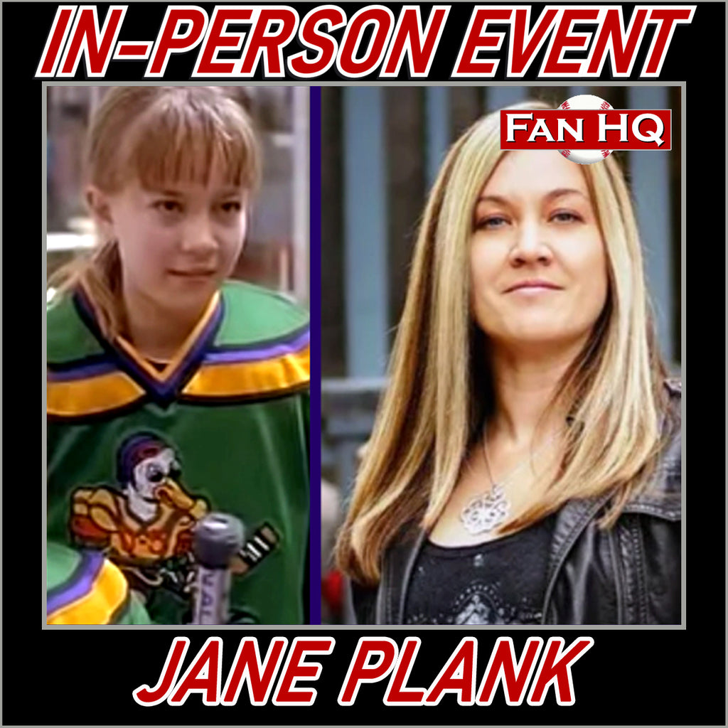 FREE event with Mighty Ducks star Jane Plank!