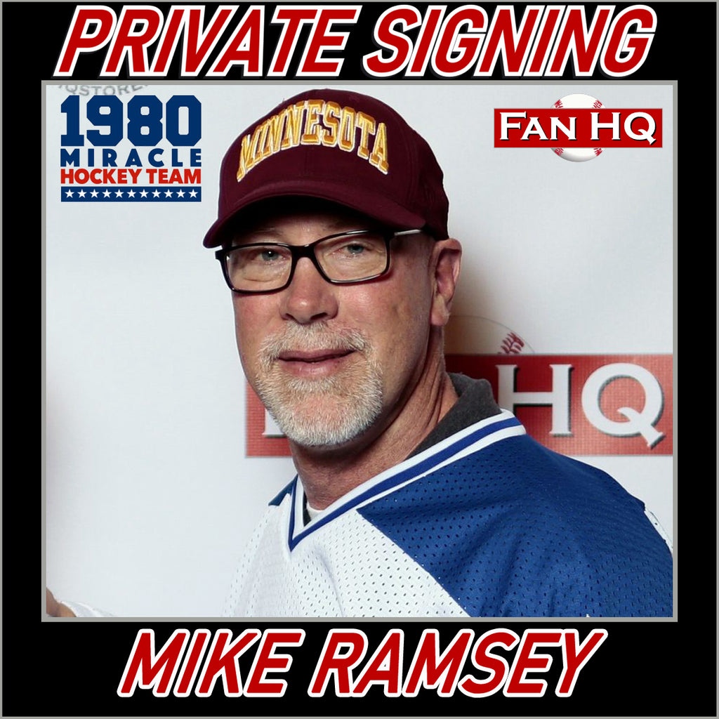 Mike Ramsey Private Signing
