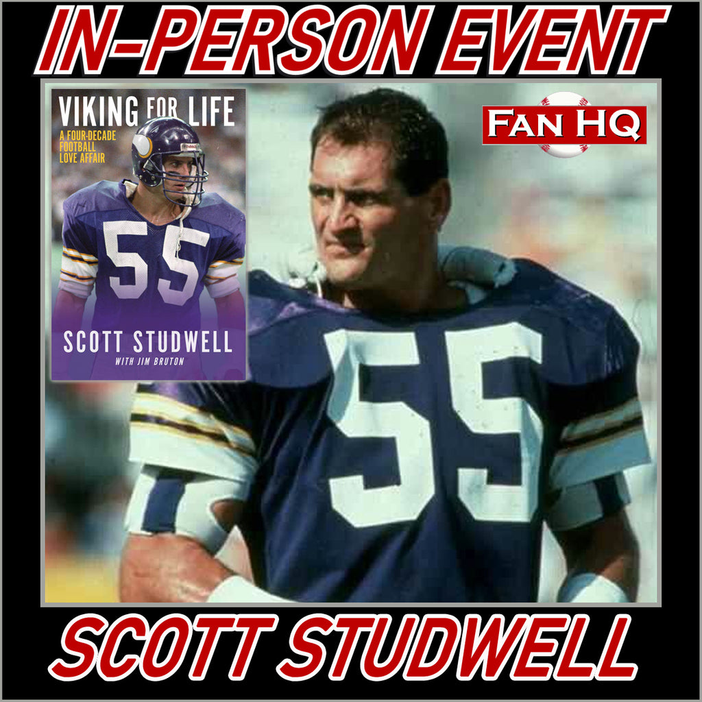 Scott Studwell "Viking For Life" Book Signing
