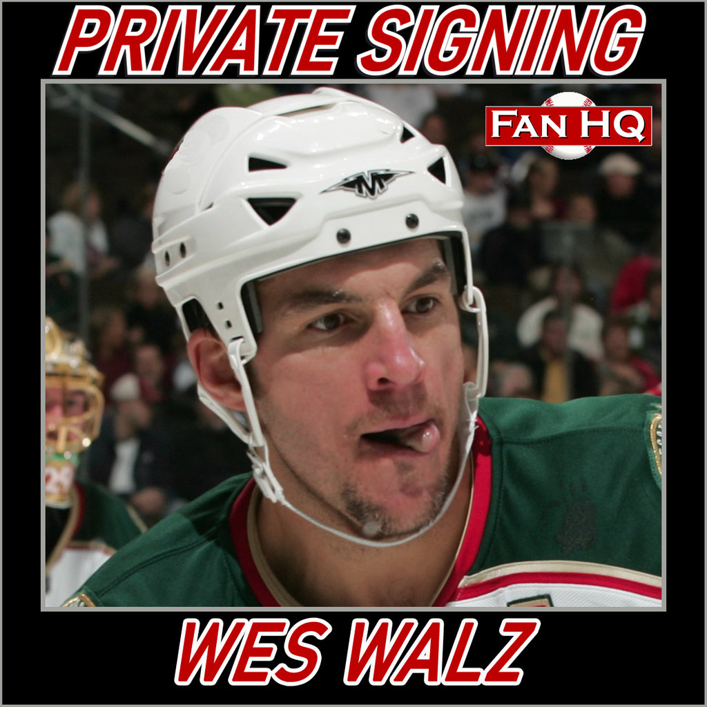 Wes Walz Private Signing