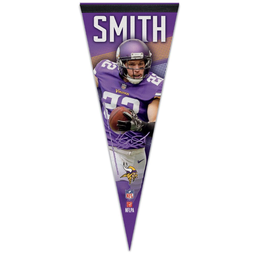 Harrison Smith Minnesota Vikings Premium Player Pennant Collectibles Wincraft   