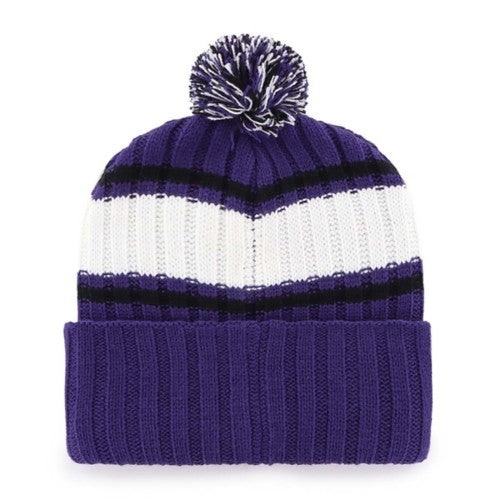 Minnesota Vikings '47 Brand Purple Plateau Cuff Knit w/ Pom Hats 47 Brand