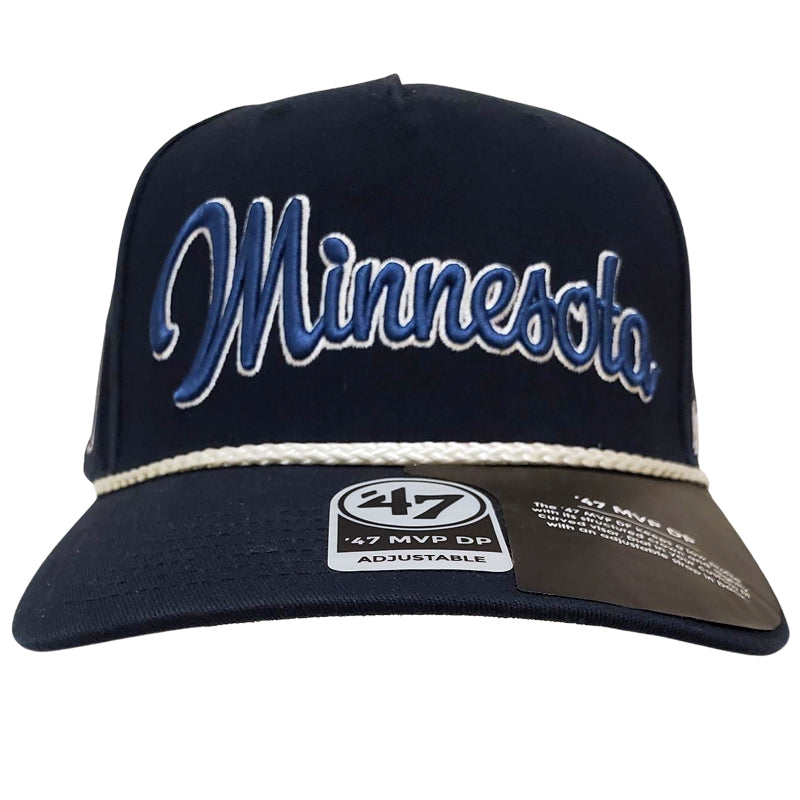Minnesota Timberwolves '47 MVP DP Script Adjustable Hat – Fan HQ