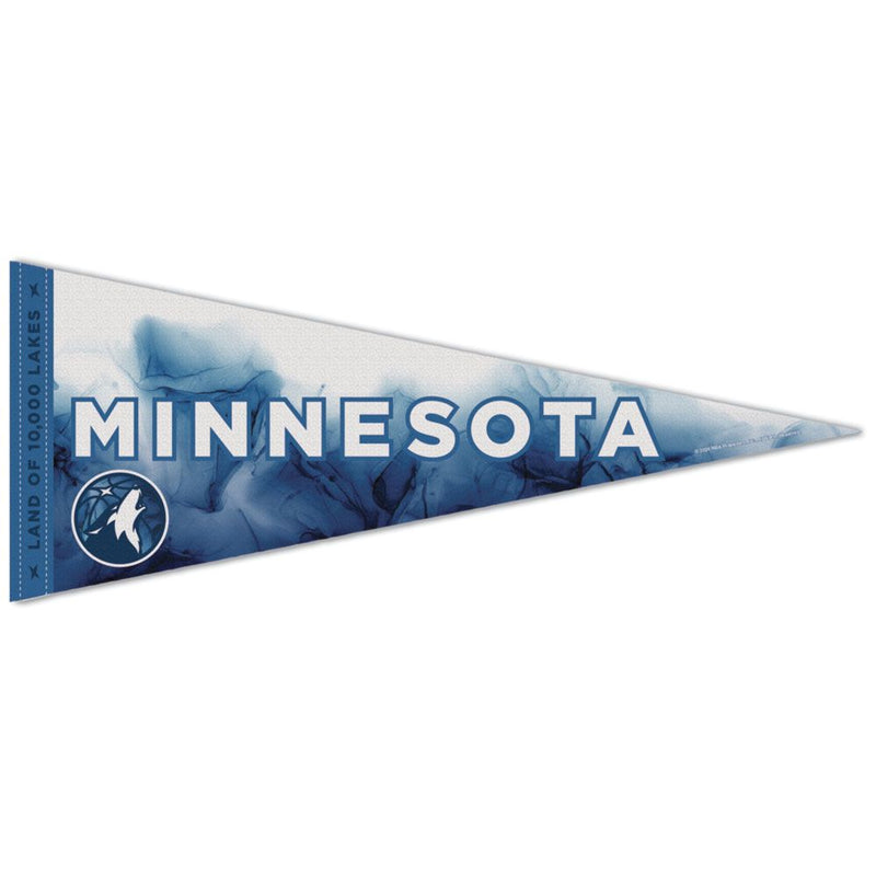 Minnesota Timberwolves 2023 City Edition Premium Pennant Collectibles Wincraft   