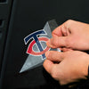Minnesota Twins 2-pack 4" x 4" Perfect Cut Color Decals Collectibles Wincraft   