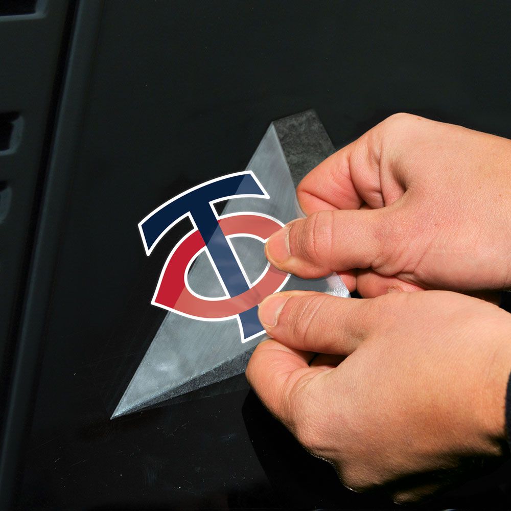 Minnesota Twins 2-pack 4" x 4" Perfect Cut Color Decals Collectibles Wincraft