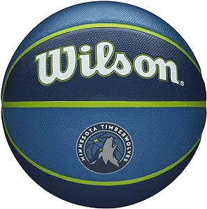 Minnesota Timberwolves Unsigned Wilson NBA Full Size Outdoor Logo Basketball Collectibles Wilson   
