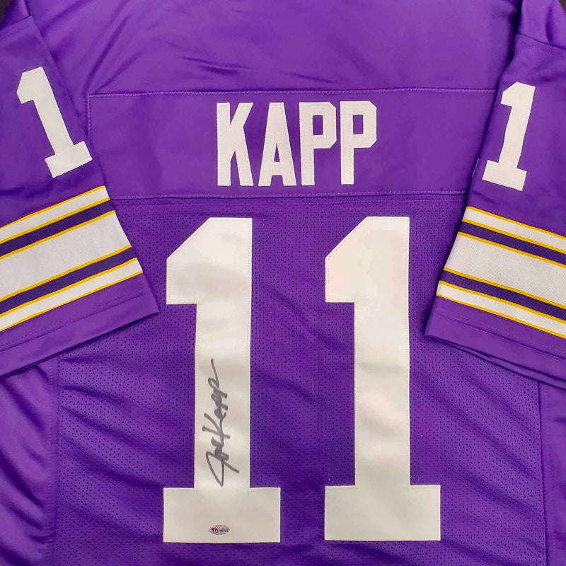 Joe Kapp Autographed Purple Pro-Style Jersey