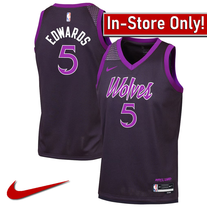 AVAILABLE IN-STORE ONLY! Anthony Edwards Nike Youth Minnesota
