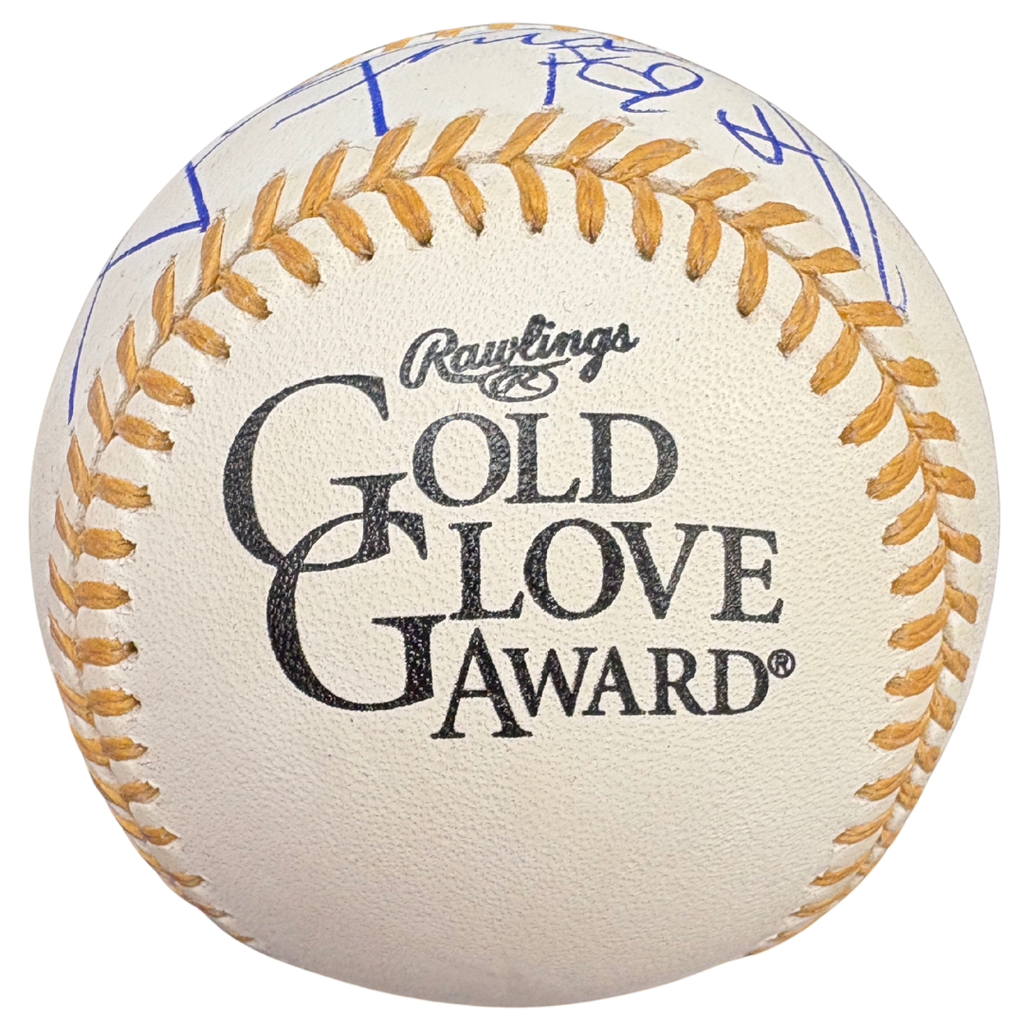 RARE - NEVER BEFORE OFFERED! Ace Frehley Autographed GOLD Rawlings Official Major League Baseball Autographs FanHQ
