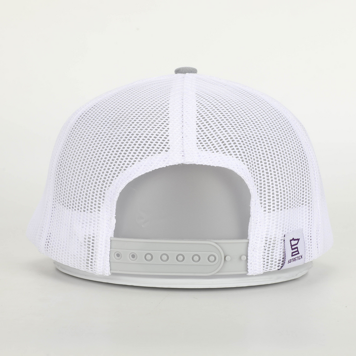 SotaStick Football State Gray/White 3D Trucker Hat Hats SotaStick   