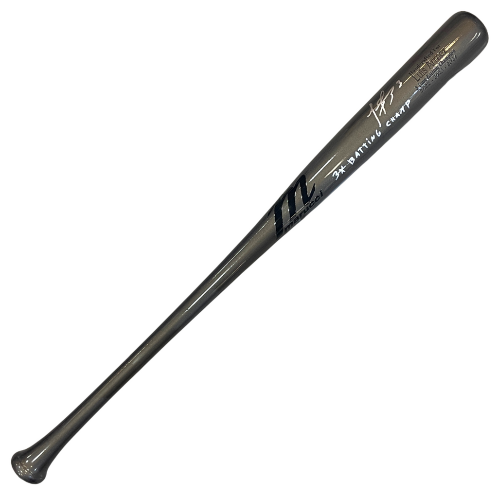 Luis Arraez Autographed Limited-Edition Batting Champion Bat (Numbered Edition) Autographs FanHQ