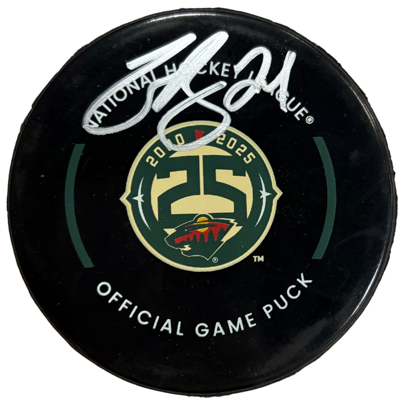 Zach Bogosian Autographed Minnesota Wild 25th Anniversary Official
