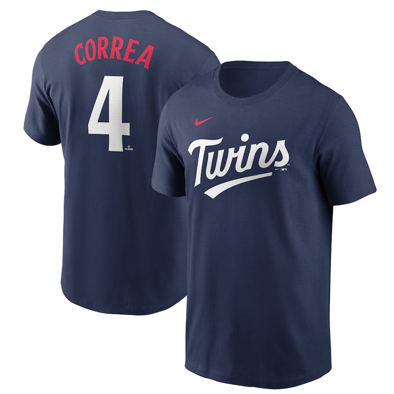 AVAILABLE IN-STORE ONLY! Carlos Correa Minnesota Twins Nike Navy Player Tee T-Shirts Nike