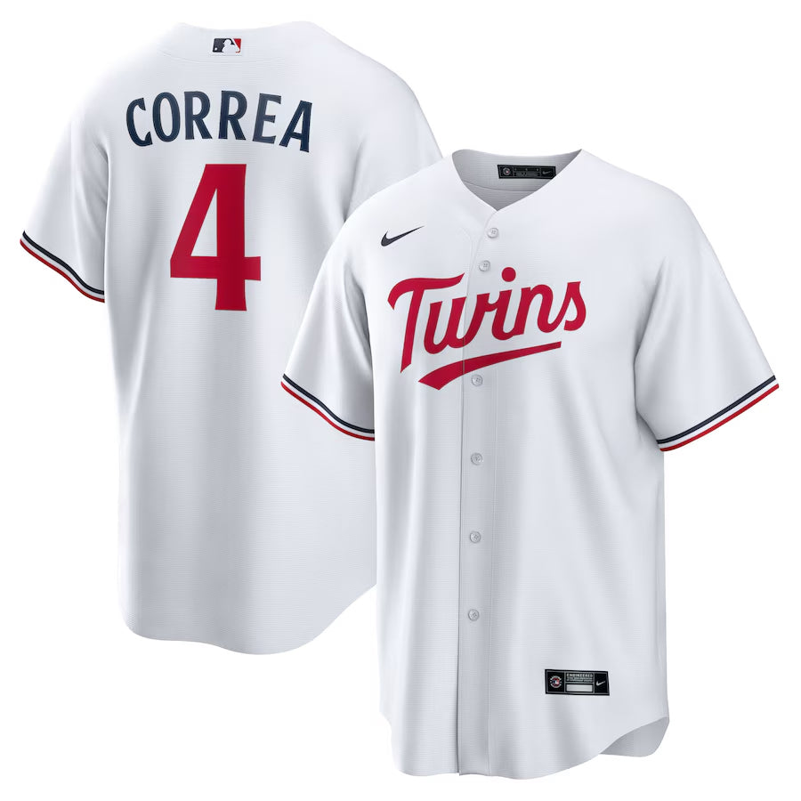 AVAILABLE IN-STORE ONLY! Carlos Correa Nike White Minnesota Twins Home Replica Jersey Jersey Nike
