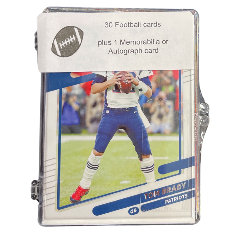 NFL 30 Football Card Mystery Box w/ 1 Certified Autograph/Relic Card! Fan HQ NFL 30 Football Card Mystery Box w/ 1 Certified Autograph/Relic Card! Fan HQ