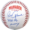Ron Gardenhire Autographed Fan HQ Exclusive Manager Of The Year Baseball w/ 2010 AL MOTY Inscription (Numbered Edition) Autographs Fan HQ Number 10/10  
