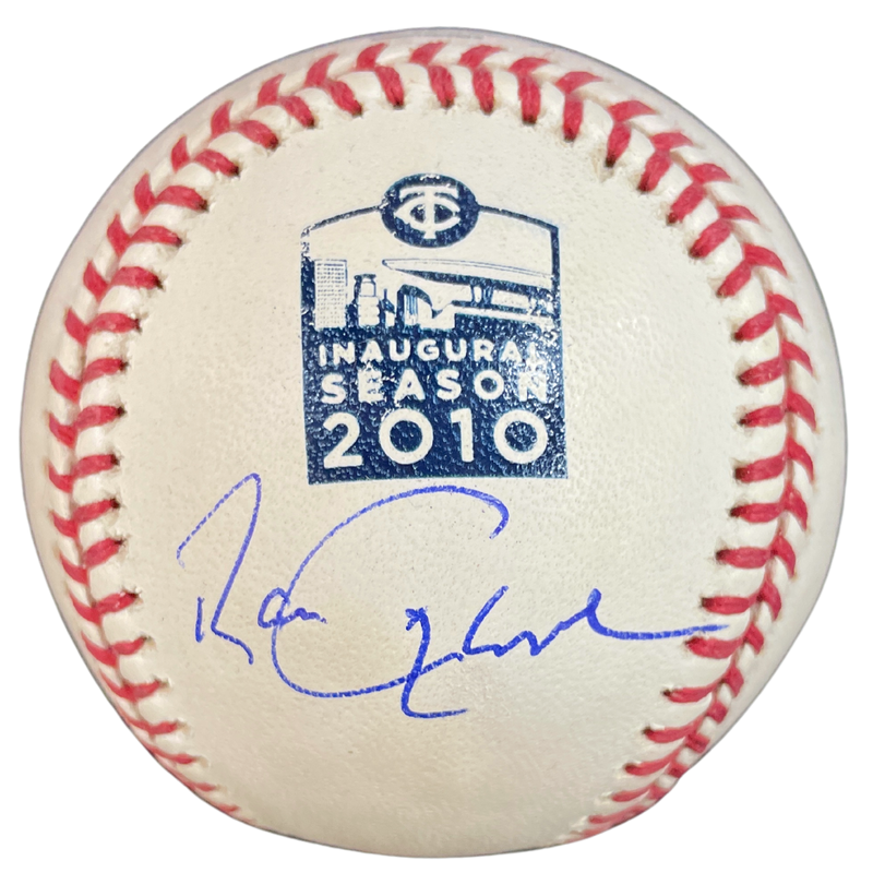 Ron Gardenhire Autographed 2010 Target Field Inaugural Season Baseball Autographs Fan HQ   