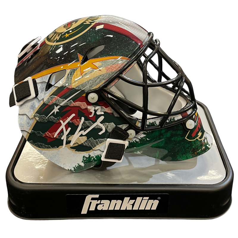 Filip Gustavsson Autographed Minnesota Wild Mini Goalie Mask – Fan HQ Filip Gustavsson Autographed Minnesota Wild Mini Goalie Mask – Fan HQ