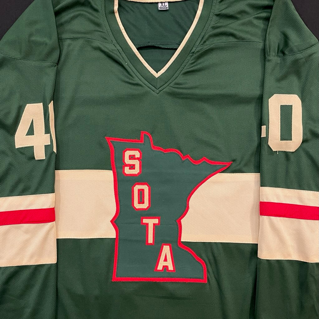 Devan Dubnyk Autographed Pro-Style Jersey w/ 2015 Masterton Inscription Autographs Fan HQ