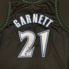 Kevin Garnett Autographed Pro-Style "Sota" Jersey (Numbered Edition) Autographs Fan HQ Number 10/21 (Olympic Number)  