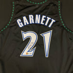 Kevin Garnett Autographed Pro-Style "Sota" Jersey (Numbered Edition) Autographs Fan HQ Number 21/21  