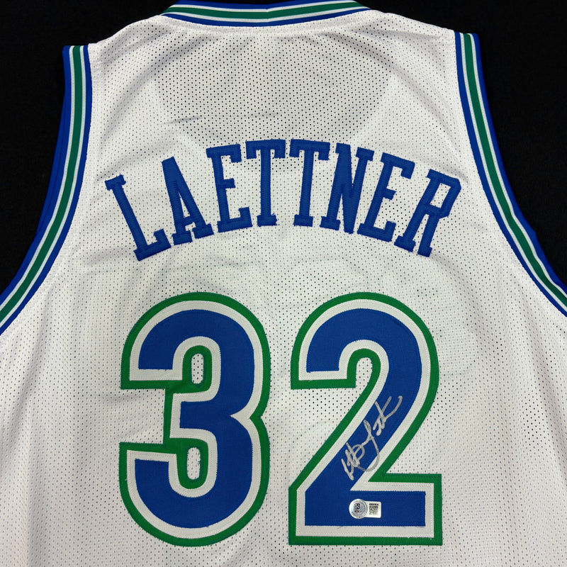 Christian Laettner Autographed White Pro-Style Jersey – Fan HQ