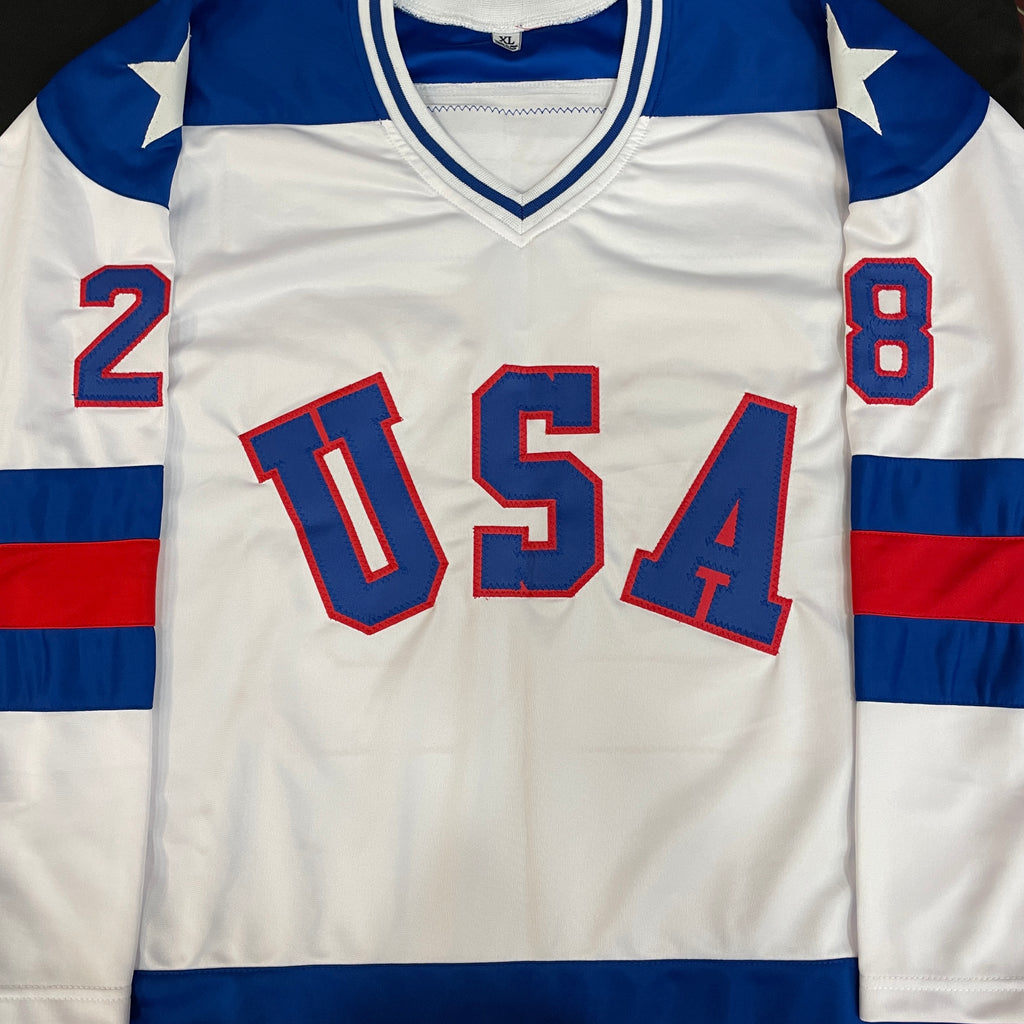 John Harrington Autographed White Sewn Pro-Style Nickname Jersey Autographs Fan HQ
