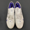 Ivan Pace Jr. Game Used Gloves and Spikes Autographs FanHQ 1/8/24 - 2023 Game Worn White Shoes  