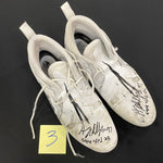 Harrison Phillips Game Used Gloves and Spikes Autographs FanHQ 2023 Game Worn Shoes (Pair 3)  