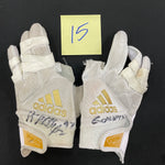 Harrison Phillips Game Used Gloves and Spikes Autographs FanHQ 2023 Game Worn Gloves(Pair 15)  