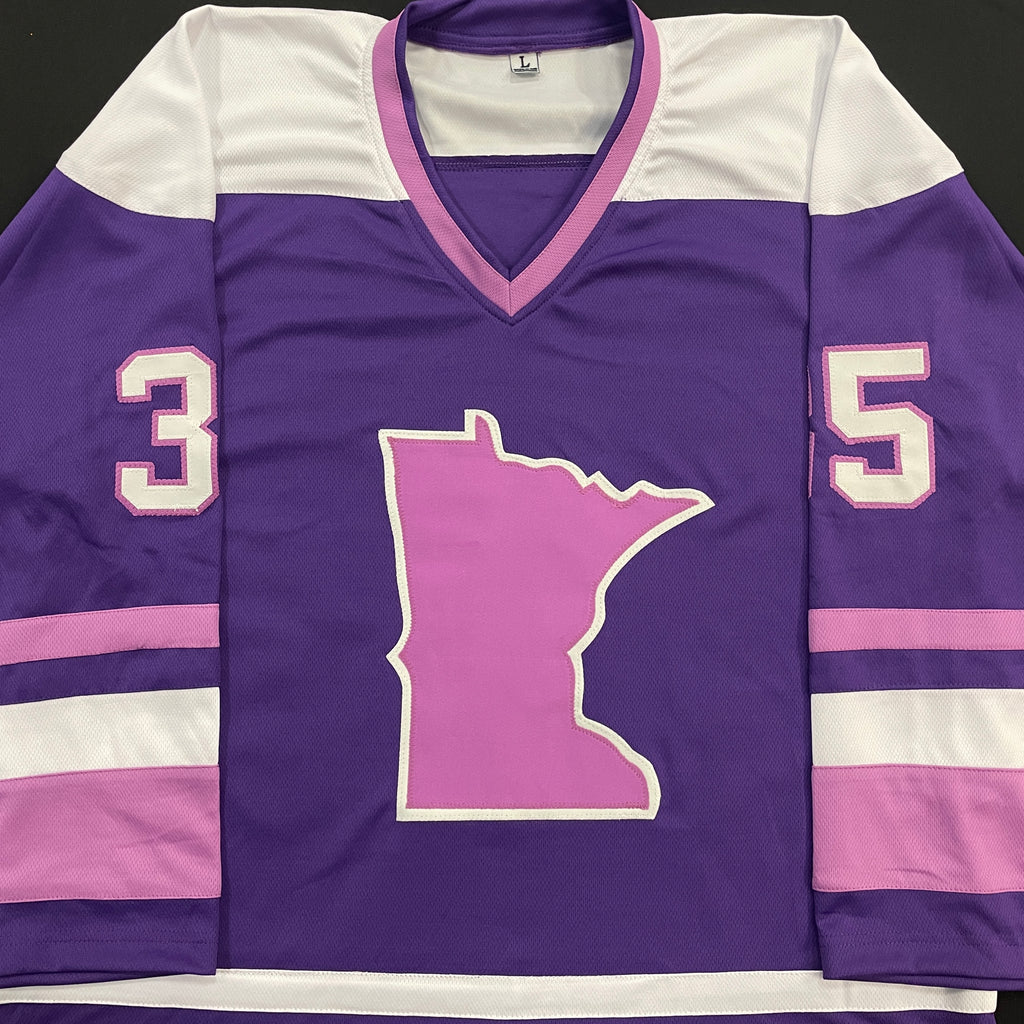 Maddie Rooney Autographed Purple Pro-Style Jersey Autographs Fan HQ