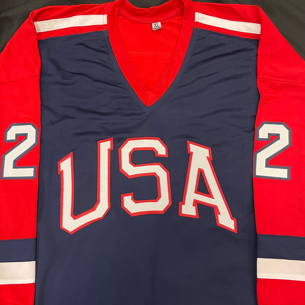 Natalie Darwitz Autographed USA-Style Jersey Autographs Fan HQ