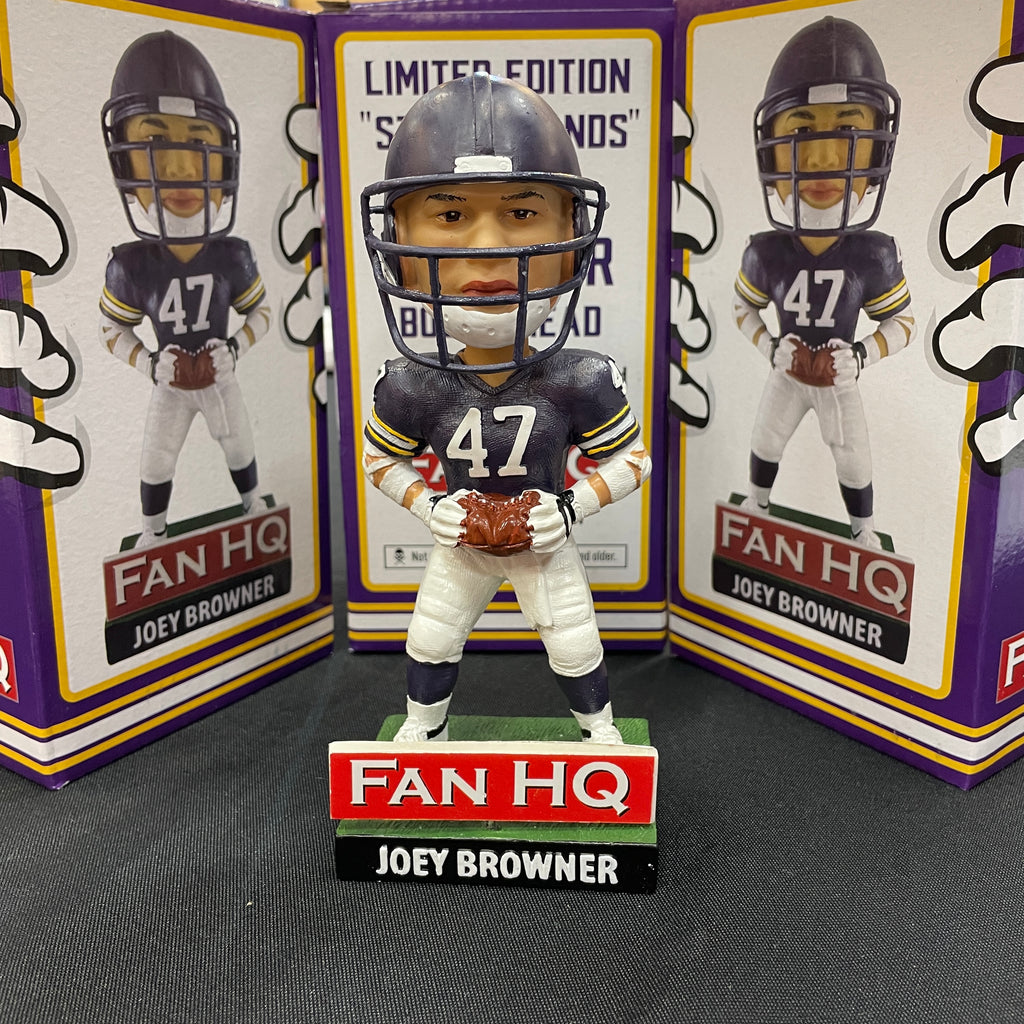 Joey Browner Autographed Fan HQ Exclusive Bobblehead Autographs Fan HQ