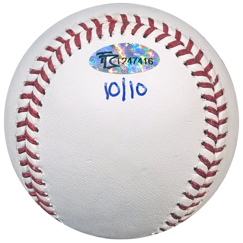Tom Kelly Autographed Fan HQ Exclusive Manager Of The Year Baseball w/ 1991 AL MOTY Inscription (Numbered Edition) Autographs Fan HQ   