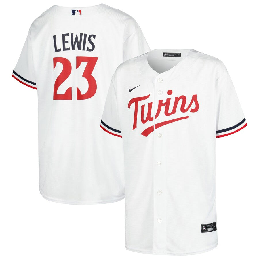 AVAILABLE IN-STORE ONLY! Royce Lewis Minnesota Twins Youth Nike White Replica Jersey Jerseys Nike