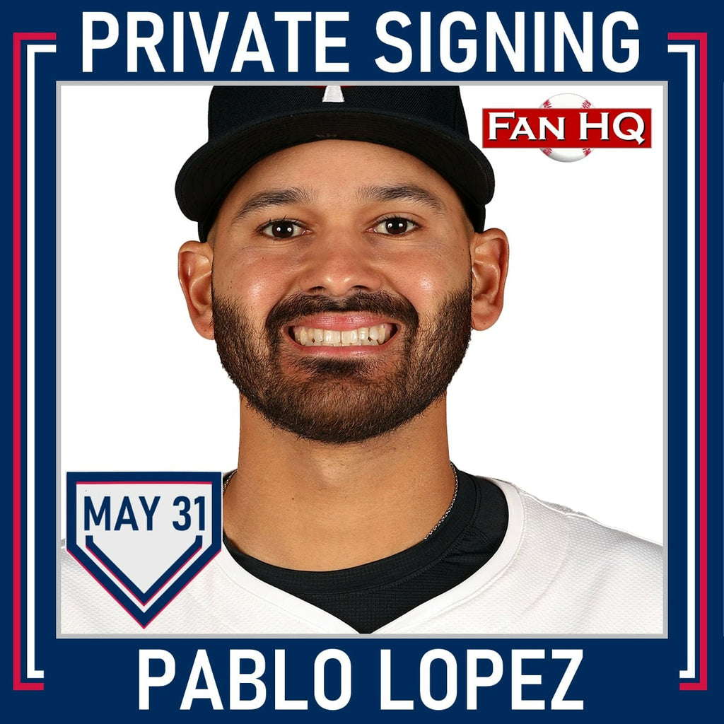 Pablo Lopez Inscription Ticket Autographs Fan HQ   