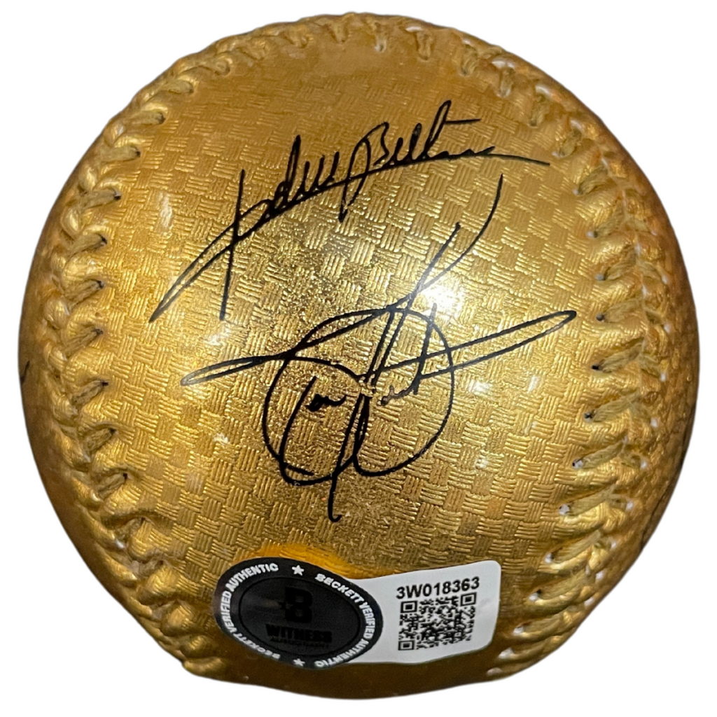 Joe Mauer Autographed Gold Hall Of Fame Class Of 2024 Baseball Autographs Fan HQ