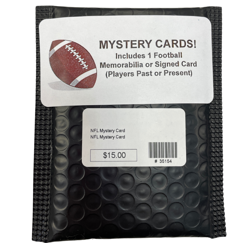 NFL Mystery Card Envelope Trading Cards Fan HQ   