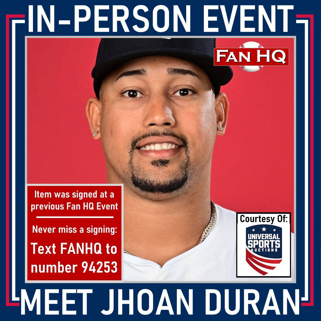 Jhoan Duran Autographed Minnesota Twins 8x10 Photo Autographs Fan HQ