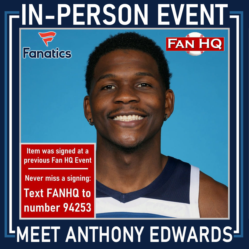 Anthony Edwards Autographed Minnesota Timberwolves 16x20 Photo Autographs FanHQ
